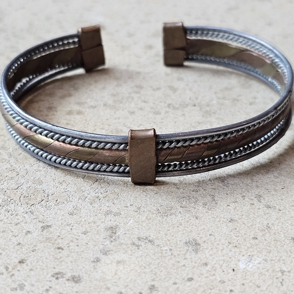 Bracelet Handmade copper bracelet LOT 408 - Picture 9 of 9